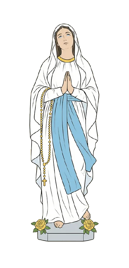 Vierge Marie de Lourdes